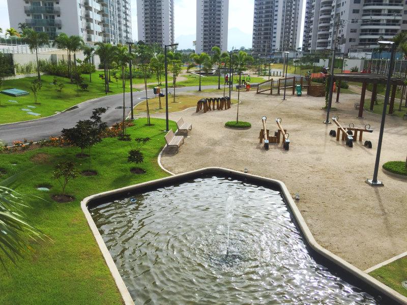 Parque urbano destaca um projeto sustentável e uso inteligente da água